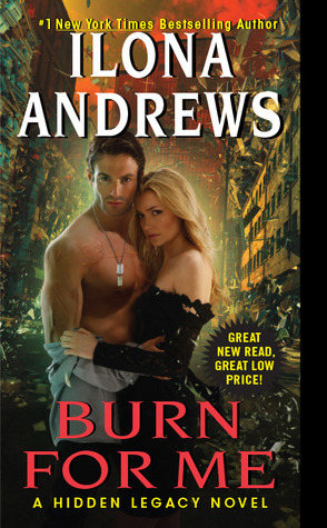 Book cover for Burn for Me by Ilona Andrews